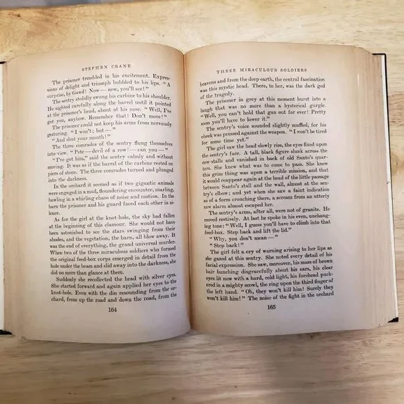 TWENTY STORIES BY STEPHEN CRANE 1st Printing April 1945 Intro By Carl Van Doren - Picture 5 of 15